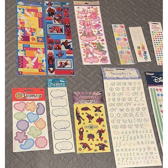 SandyLion Frances Meyer Stickers Assorted Sticker Lot of 11 Mostly Sealed Packs - Picture 2 of 13